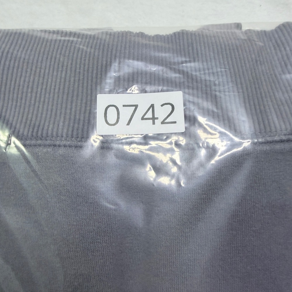 Under Armour Hoodie Quarter Zip Gray Ribbed Texture Kangaroo Pocket Size YLG - Picture 7 of 7